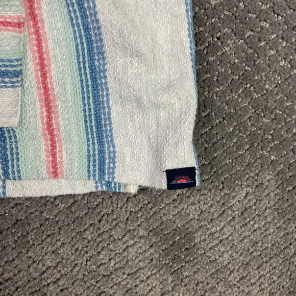 Faherty Biarritz Hoodie Men's XXL Southwest Aztec Beach Poncho - Picture 4 of 10